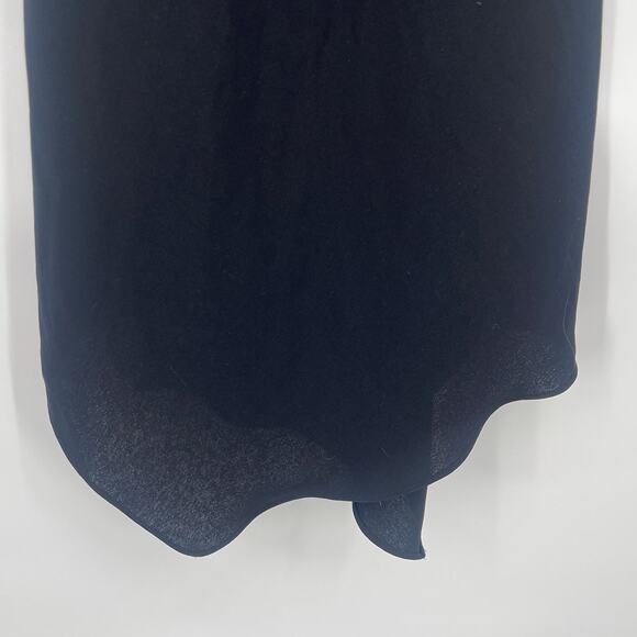 Vtg 90s Jones New York Asymmetric Dress Sz 6 LBD Slip Y2K Grunge Cocktail Hoco - Picture 6 of 12